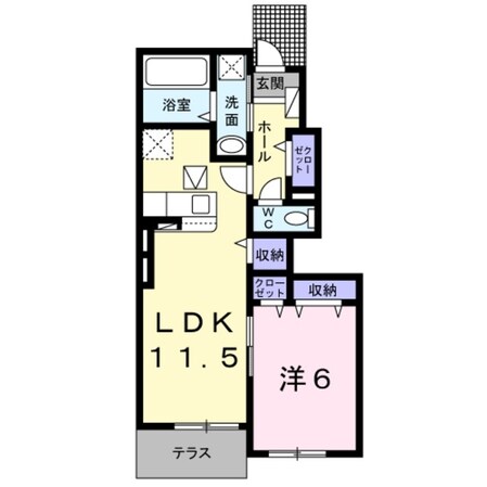 ブリーズの物件間取画像